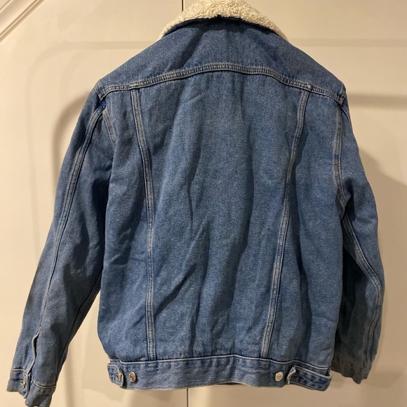 Denim fleece lined jacket - Picture 2 of 2